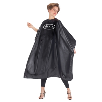 Black Cape with Andis Logo One Size 3496